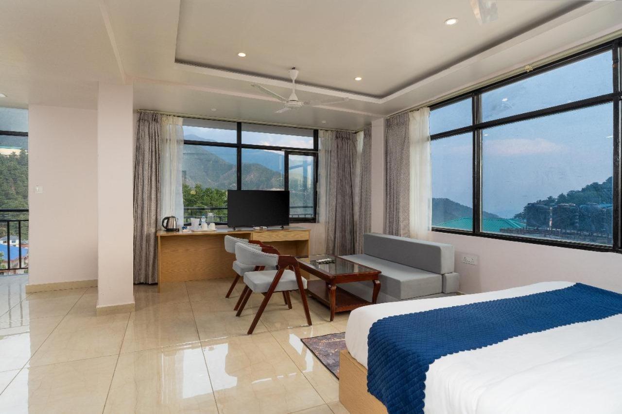 Mcleodganj Mountain View Luxury Hotel #Ac Room # Near Dalai Lama Temple 300M ダラムシャーラー エクステリア 写真